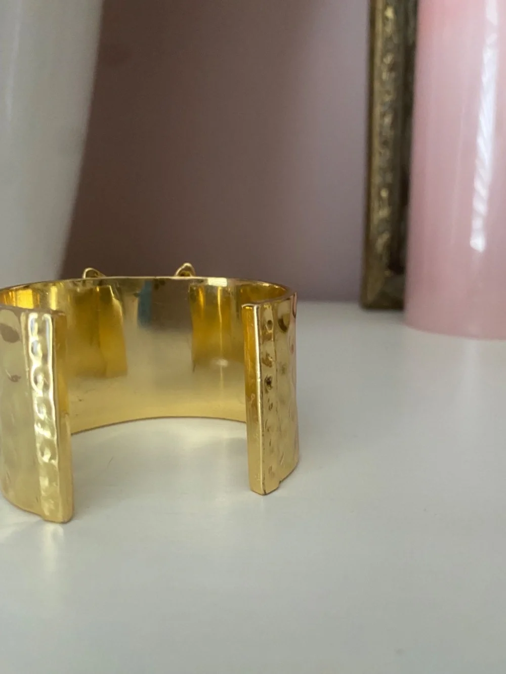 Lilly Pulitzer Gold Hammered Starfish Bangle Bracelet